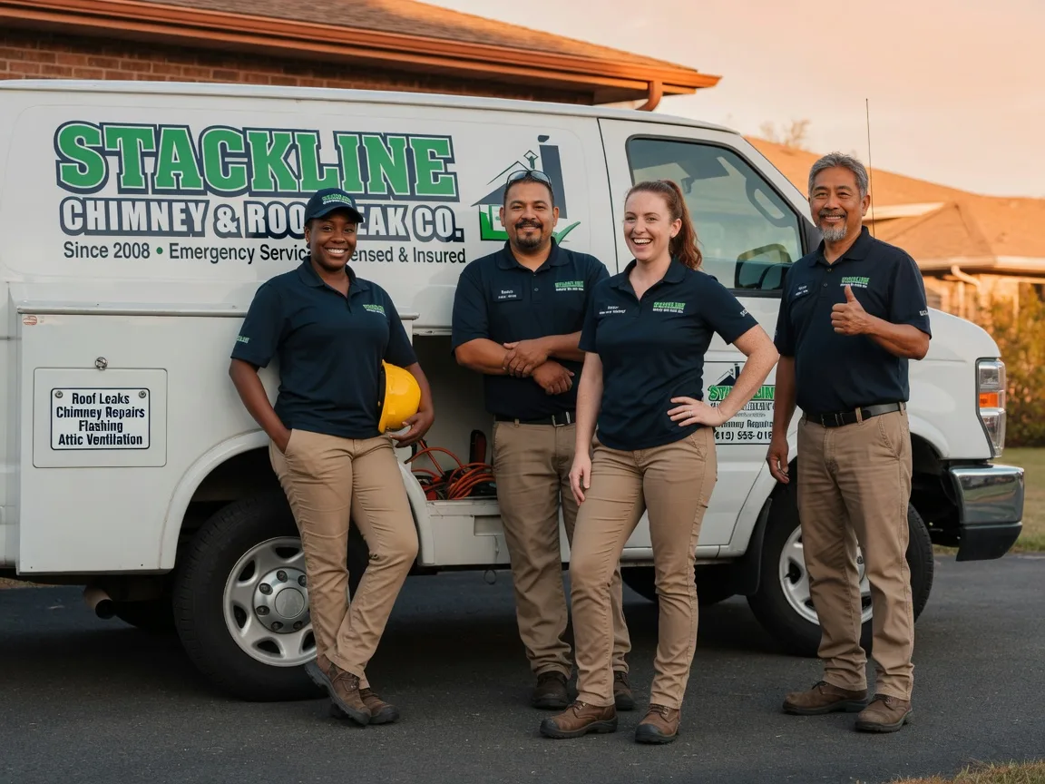 Chimney flashing repair company in Catoosa, OK